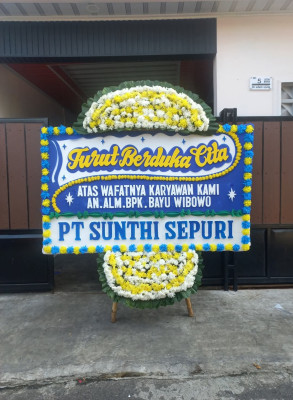 Papan Bunga Duka di Sungai Raya